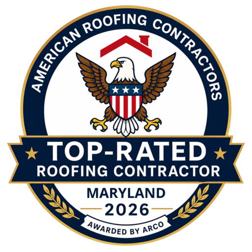 ARCO Accredited, 2026 Top-Rated Roofing Contractor in Maryland