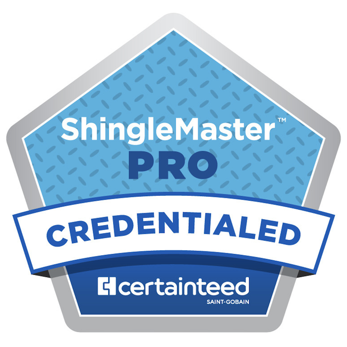 CertainTeed ShingleMaster PRO Credentialed Contractor