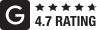 Google 4.9 star rating