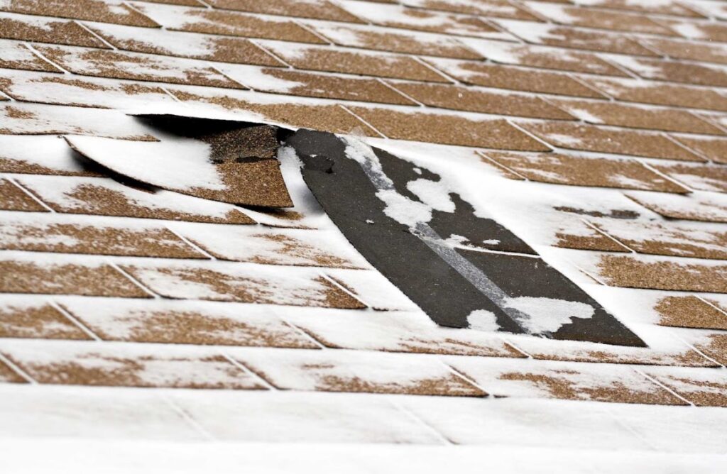 freeze–thaw roofing damage
