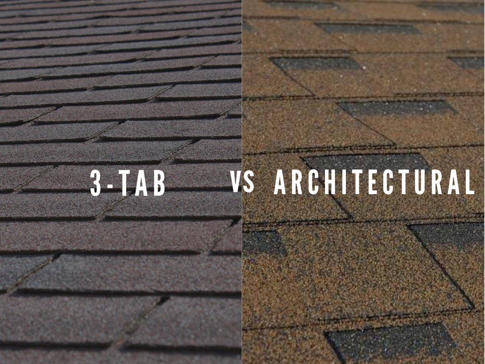 3-tab vs architectural shingles in Baltimore